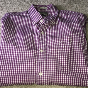 J. Crew Classic Plaid Button Down Shirt‎ Men’s Medium